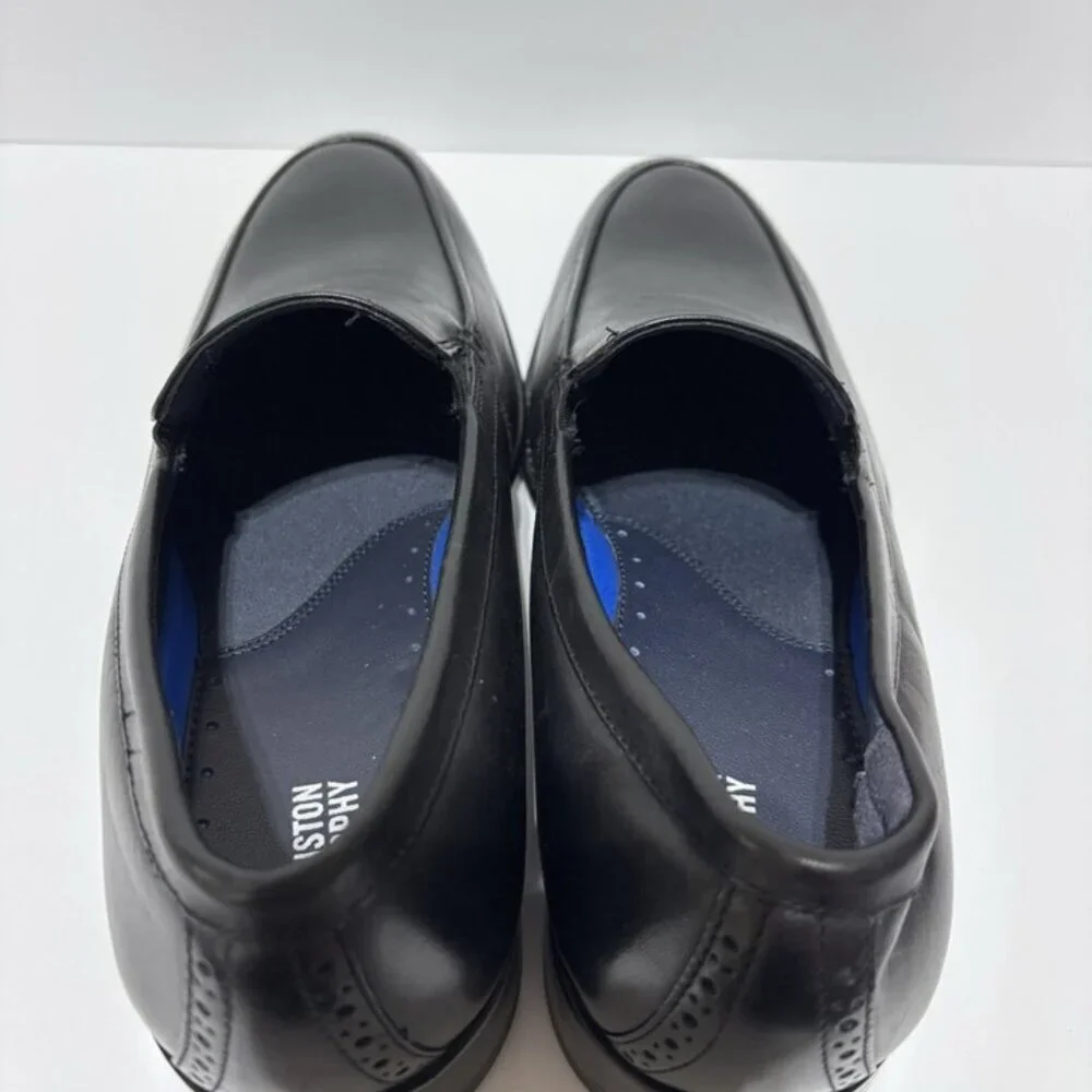 Johnston & Murphy Men’s Stockton Venetian Slip-On Loafers Black, Size 11.5M